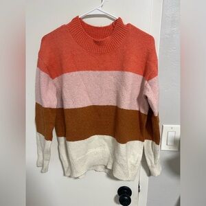 Old Navy color block sweater